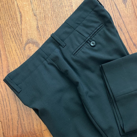 GAP Black Casual Pants Sz 6 Straight Leg - Picture 5 of 13